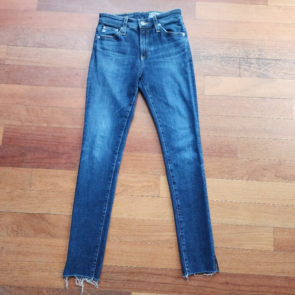 Ag Adriano Goldschmied The Farrah Skinny Ankle Jeans Size 24R